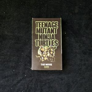 Teenage Mutant Ninja Turtles VHS Movie 1990 Vintage Tape